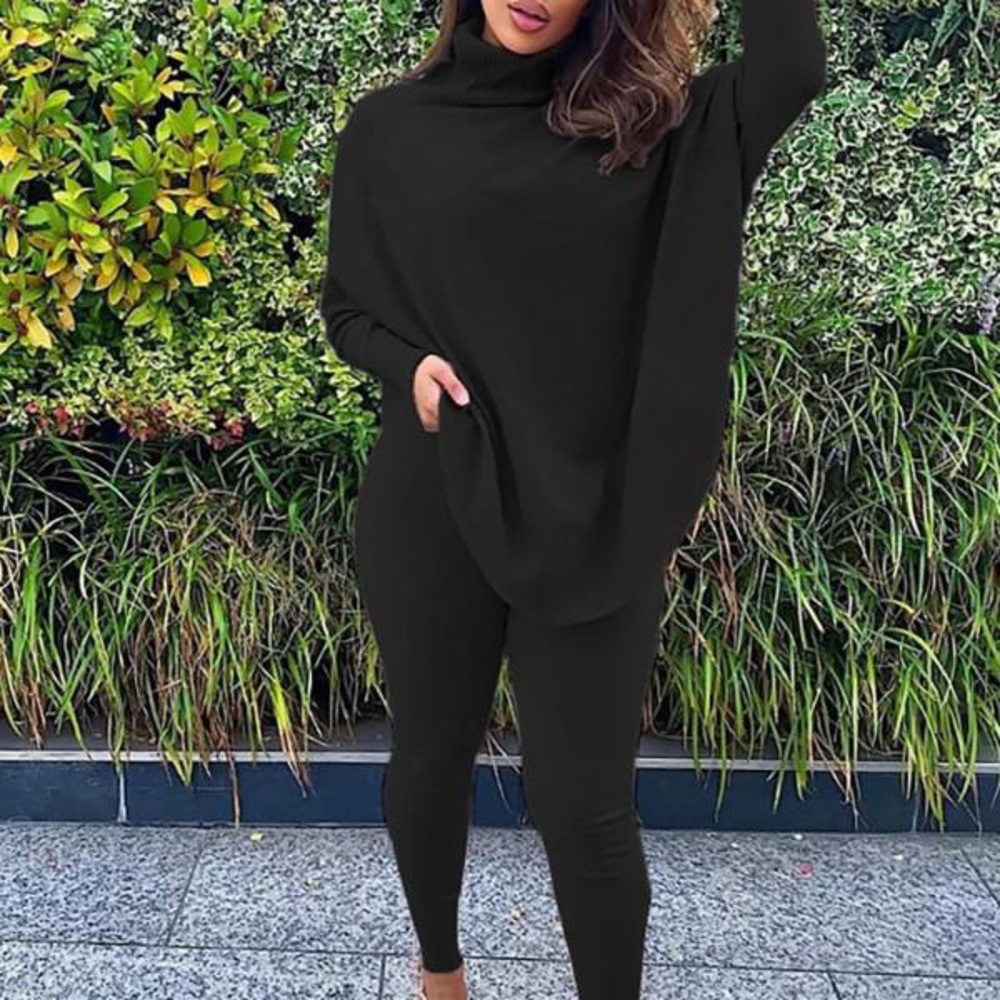 Black lounge set